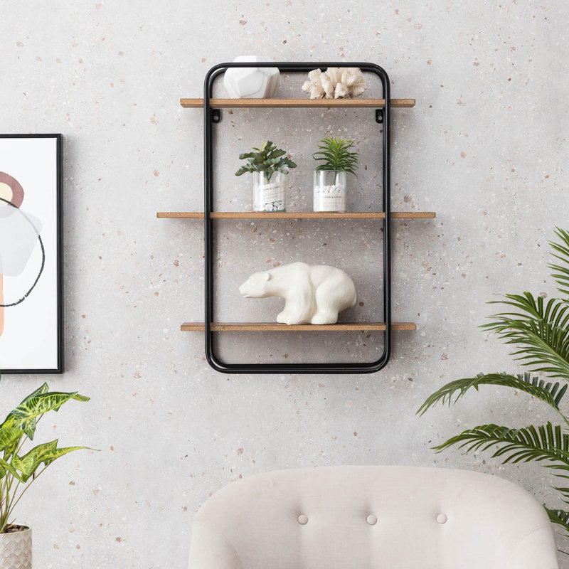 17 Stories Kit 3 Piece Accent Shelf Wayfair